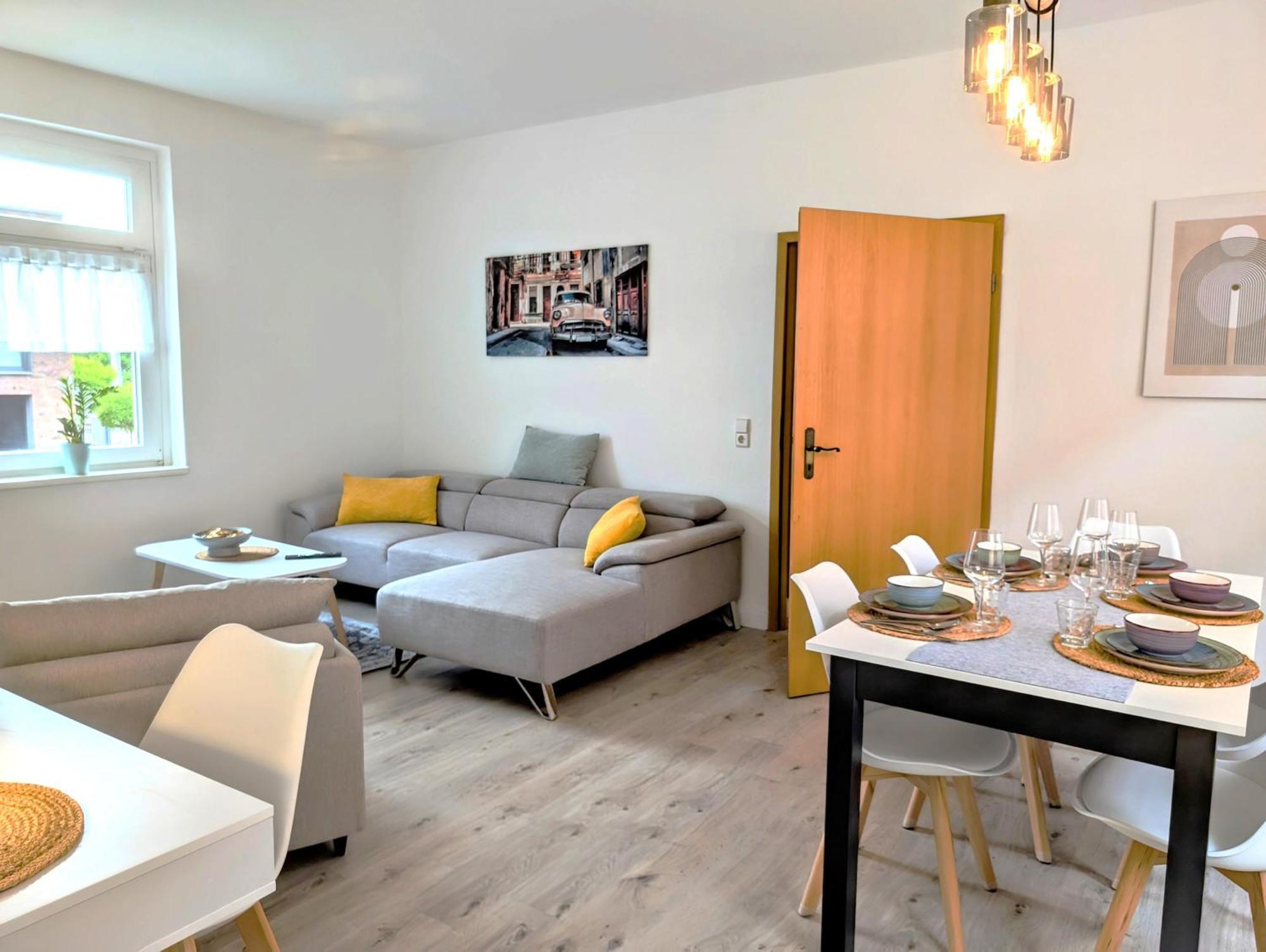 Casa Apartment Modern Vintage Flexibilitaet Pur- Perfektes Apartment Fuer Familien Und Geschaeftsreisende 5 Schlafplaetze, Vollausstattung, Amazon Prime & Parkplatz Inklusive Magdeburg Kültér fotó