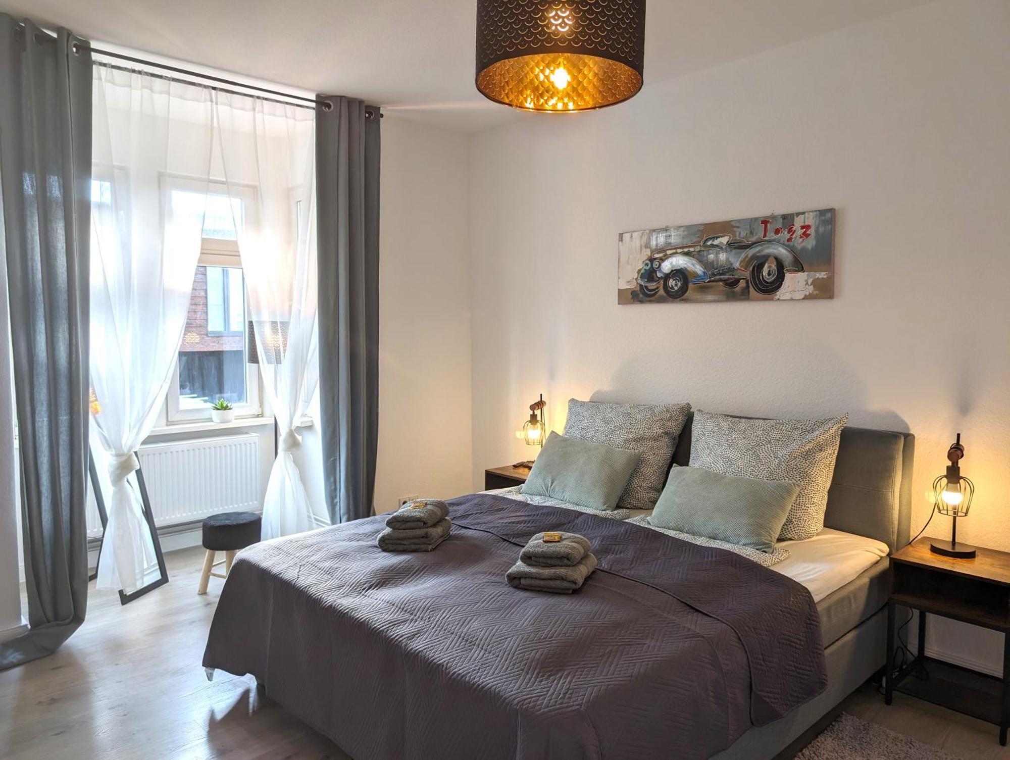 Casa Apartment Modern Vintage Flexibilitaet Pur- Perfektes Apartment Fuer Familien Und Geschaeftsreisende 5 Schlafplaetze, Vollausstattung, Amazon Prime & Parkplatz Inklusive Magdeburg Kültér fotó